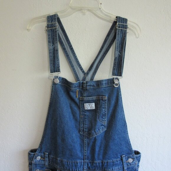 LEVI STRAUSS Women's Blue Denim Overalls Size 18W - Picture 7 of 11